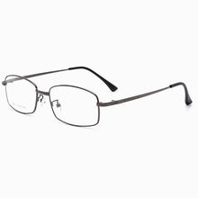Load image into Gallery viewer, Ultra-Light Titanium Alloy Frame Eye Glasses Men Business Style Full Rim Spectacles with Spring Hinges Myopia Eyewear