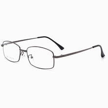 Load image into Gallery viewer, Ultra-Light Titanium Alloy Frame Eye Glasses Men Business Style Full Rim Spectacles with Spring Hinges Myopia Eyewear