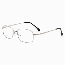 Load image into Gallery viewer, Ultra-Light Titanium Alloy Frame Eye Glasses Men Business Style Full Rim Spectacles with Spring Hinges Myopia Eyewear