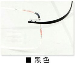Ultra-light 9 colors rimless glasses frames memory titanium metal eyeglasses frames/prescription rx-able optical frame