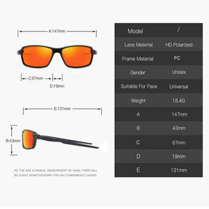Ultra light Matte Frame Polarized Sunglasses Men/Women UV Protection Sports Goggles Reflective Sun Glasses Eyewear Male Shades