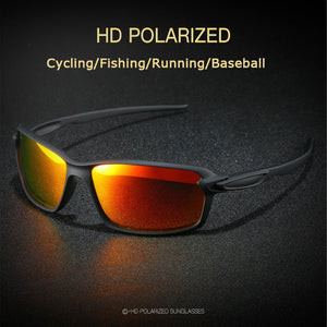 Ultra light Matte Frame Polarized Sunglasses Men/Women UV Protection Sports Goggles Reflective Sun Glasses Eyewear Male Shades