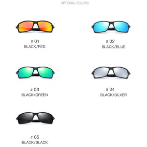 Ultra light Matte Frame Polarized Sunglasses Men/Women UV Protection Sports Goggles Reflective Sun Glasses Eyewear Male Shades