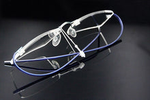 Carica l&#39;immagine nel visualizzatore di Gallery, Ultra-light Memory Titanium Glasses Frame  Men Rimless Myopia Glasses in Optical Lens Rx Prescription Eyeglasses Frames