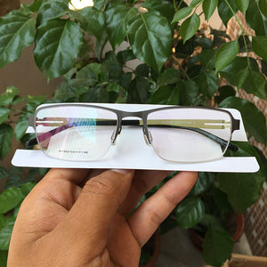 Ultra-light Men's Medical Stainless Steel Spectacle Frame Screwless Design
