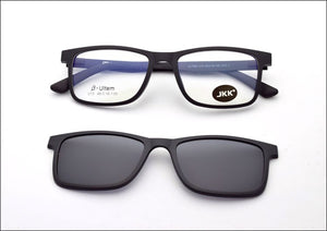 Ultra-light Narrow face Frame Children's magnet Clip Myopia Glasses Lightweight Polarized Sunglasses Nvgs Small glasses  JKK015