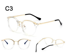 Load image into Gallery viewer, Ultra-light ULTEM(PEI) Optical Glasses Frame For Unisex TR90 Transparent Vintage Resin Lens Oval Prescription Spectacles Women