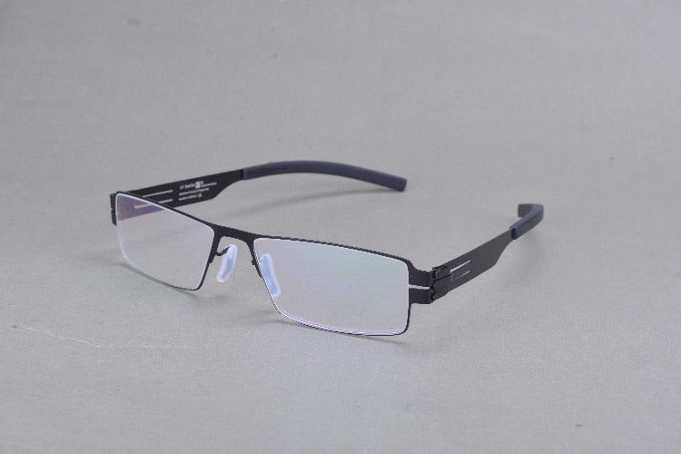 Ultra-thin Glasses frame men myopia spectacles frames Germany brand Prescription Eyeglasses Oculos De Grau with original case