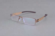 Load image into Gallery viewer, Ultra-thin Glasses frame men myopia spectacles frames Germany brand Prescription Eyeglasses Oculos De Grau with original case
