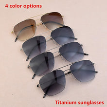 Load image into Gallery viewer, Ultralight  Square sunglasses women 2022 Brand sunglasses men vintage Driving driver Progressive sun glasses mens Denmark