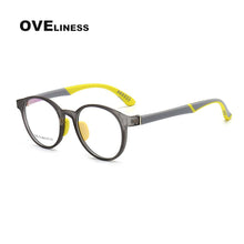 Load image into Gallery viewer, Ultralight Flexible Soft Kids Frame boy girl Children Optical Spectacle Frame Glasses for Sight Eyeglass Lunettes De Vue Enfant