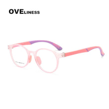 Load image into Gallery viewer, Ultralight Flexible Soft Kids Frame boy girl Children Optical Spectacle Frame Glasses for Sight Eyeglass Lunettes De Vue Enfant