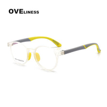 Load image into Gallery viewer, Ultralight Flexible Soft Kids Frame boy girl Children Optical Spectacle Frame Glasses for Sight Eyeglass Lunettes De Vue Enfant