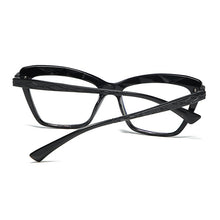 Carica l&#39;immagine nel visualizzatore di Gallery, Occhiali da vista Cat Eye con montatura ultraleggera Occhiali da vista poligonali trasparenti firmati da donna Occhiali retrò femminili trasparenti 