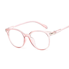 Carica l&#39;immagine nel visualizzatore di Gallery, Ultralight Glasses Frame Women Cat Eye Eyeglasses Frame Female Transparent Lens Black Pink Blue Oculos Unisex Gift