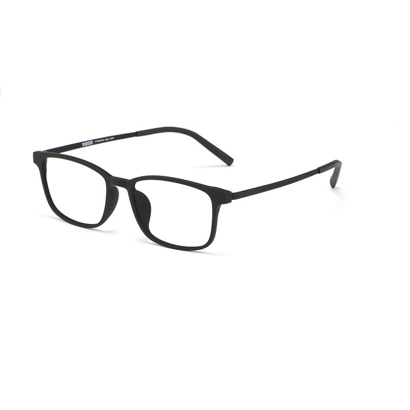 Ultralight Men and Women Pure Titanium Eyeglasses Frame Small Retro Comfortable Myopia Blu-ray Prescription Glasses Frame 8856
