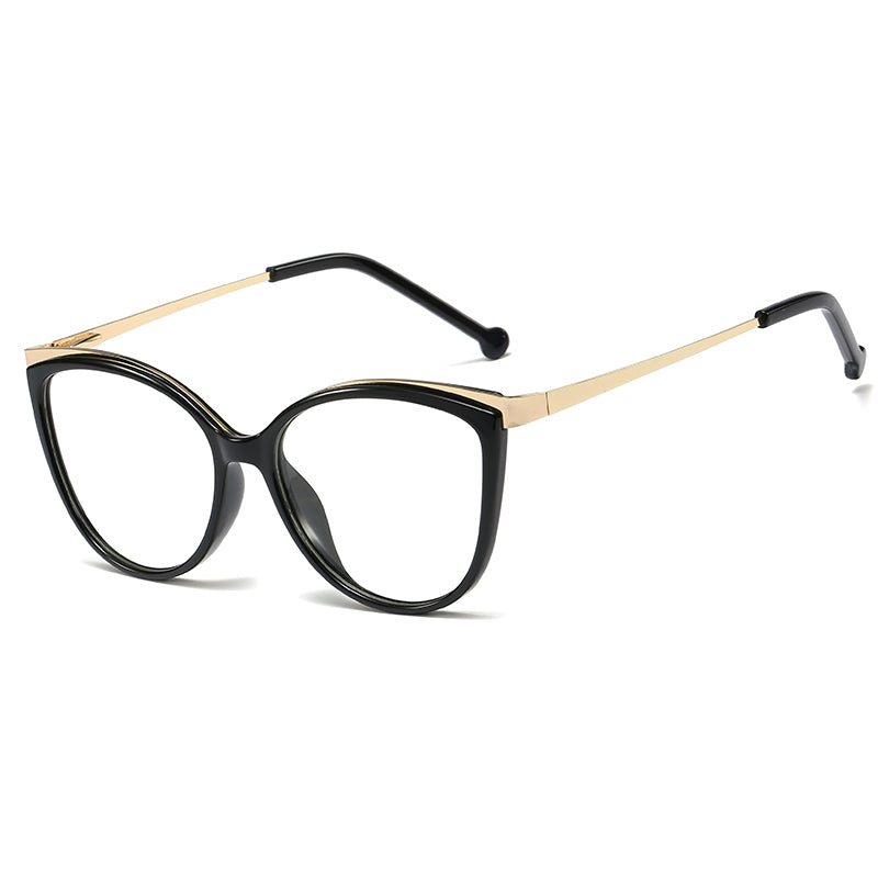 Ultralight Optical Glasses Frames Plastic Titanium Retro Cat Eye Glasses Frames Men Women Computer Glasses