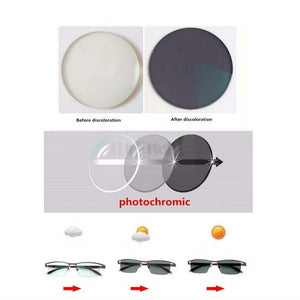 Ultralight Photochromic Nearsighted Glasses Nearsight Short Sight Eyewear Women Men Shortsighted Myopia Prescription Glasses NX