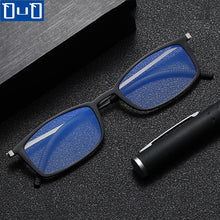 Load image into Gallery viewer, Ultralight Portable Reading Glasses Men Women Ultra-thin Full Frame Anti Blue Presbyopia Glasses Can Be Attach To Phone Case
