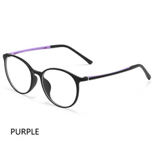 Load image into Gallery viewer, Ultralight Pure Titanium Men Comfortable Eyewear Women Vintage Round Big Frame Myopia Reading Optical Prescription Glasses