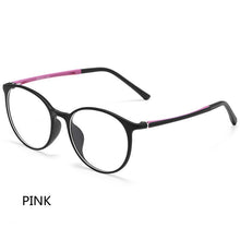 Load image into Gallery viewer, Ultralight Pure Titanium Men Comfortable Eyewear Women Vintage Round Big Frame Myopia Reading Optical Prescription Glasses