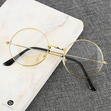 Load image into Gallery viewer, Ultralight Round Anti-blue Computer Glasses Men&#39;s Retro Simple Glasses Ladies All-match Glasses Frame Accessories