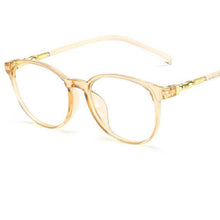 Load image into Gallery viewer, Ultralight Round Plastic Spectacles Frame Women Clear Optical Frames Round Transparent Lens 2023 Trendy Eyeglasses