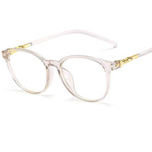 Load image into Gallery viewer, Ultralight Round Plastic Spectacles Frame Women Clear Optical Frames Round Transparent Lens 2023 Trendy Eyeglasses