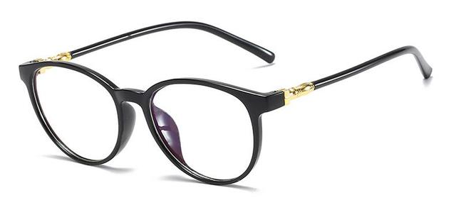 Ultralight Round Plastic Spectacles Frame Women Clear Optical Frames Round Transparent Lens 2023 Trendy Eyeglasses