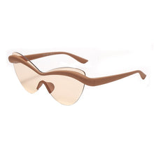 Load image into Gallery viewer, Ultralight TR90 Cat Eye Sunglasses Men Women 2023  Vintage Unique Frame One Piece Glasses Male Goggle UV400 Gafas De Sol