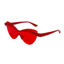 Load image into Gallery viewer, Ultralight TR90 Cat Eye Sunglasses Men Women 2023  Vintage Unique Frame One Piece Glasses Male Goggle UV400 Gafas De Sol