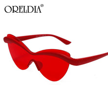 Load image into Gallery viewer, Ultralight TR90 Cat Eye Sunglasses Men Women 2023  Vintage Unique Frame One Piece Glasses Male Goggle UV400 Gafas De Sol