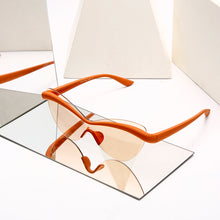 Load image into Gallery viewer, Ultralight TR90 Cat Eye Sunglasses Men Women 2023  Vintage Unique Frame One Piece Glasses Male Goggle UV400 Gafas De Sol