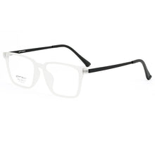 Load image into Gallery viewer, Ultralight TR90 Dlasses Frame Pure Titanium Myopia Glasses Male Comfortable Retro Square Large Frame Optical Glasses Frame 9822
