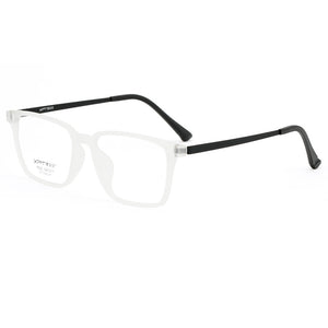 Ultralight TR90 Dlasses Frame Pure Titanium Myopia Glasses Male Comfortable Retro Square Large Frame Optical Glasses Frame 9822