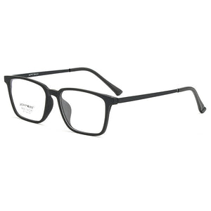 Ultralight TR90 Dlasses Frame Pure Titanium Myopia Glasses Male Comfortable Retro Square Large Frame Optical Glasses Frame 9822