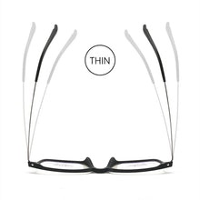 Load image into Gallery viewer, Ultralight TR90 Dlasses Frame Pure Titanium Myopia Glasses Male Comfortable Retro Square Large Frame Optical Glasses Frame 9822