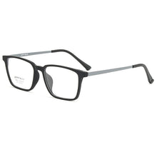 Load image into Gallery viewer, Ultralight TR90 Dlasses Frame Pure Titanium Myopia Glasses Male Comfortable Retro Square Large Frame Optical Glasses Frame 9822