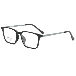 Ultralight TR90 Dlasses Frame Pure Titanium Myopia Glasses Male Comfortable Retro Square Large Frame Optical Glasses Frame 9822