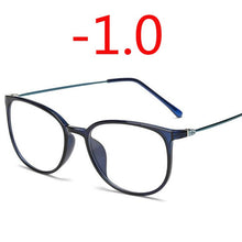 Load image into Gallery viewer, Ultralight TR90 Finished Myopia Glasses Women Men Sexy Oval Student Short-sighted Glasses Diopter -0.5 -1.0 -1.5 -2.0 To -6.0