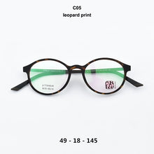 Load image into Gallery viewer, Ultralight TR90 Round Glasses Frame Brand Men Women Vintage titanium Eyeglasses Student Myopia Optical Frames Spectacles Retro