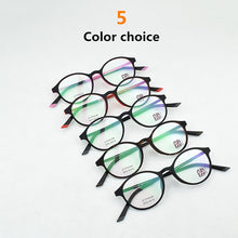Load image into Gallery viewer, Ultralight TR90 Round Glasses Frame Brand Men Women Vintage titanium Eyeglasses Student Myopia Optical Frames Spectacles Retro