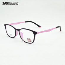 Load image into Gallery viewer, Ultralight TR90 glasses frame brand retro square Student memory titanium eyeglasses frames men Women transparent computer myopia