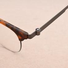 Load image into Gallery viewer, Ultralight brand titanium glasses frame men optical glasses frame women spectacle frames Men&#39;s eyeglasses Women&#39;s 9843