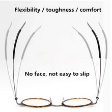 Load image into Gallery viewer, Ultralight brand titanium glasses frame men optical glasses frame women spectacle frames Men&#39;s eyeglasses Women&#39;s 9843