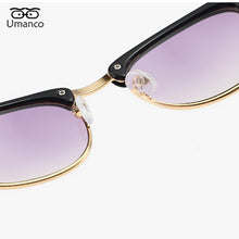 Load image into Gallery viewer, Umanco Intelligent Multifocal Progressive Finished Reading Glasses Men Women Square Anti Blue Light Far Near Presbyopia Eyewear