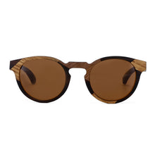 Load image into Gallery viewer, Unique Design Wood Sunglasses For Men and Women Multiple Wood Hand Stitching Anti-blue Lens UV400 Handmade with Case