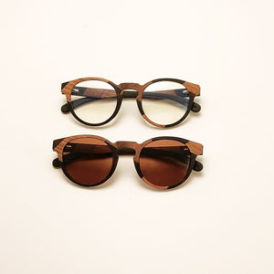 Unique Design Wood Sunglasses For Men and Women Multiple Wood Hand Stitching Anti-blue Lens UV400 Handmade with Case