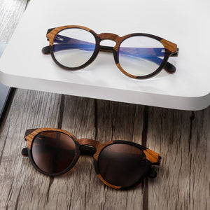 Unique Design Wood Sunglasses For Men and Women Multiple Wood Hand Stitching Anti-blue Lens UV400 Handmade with Case