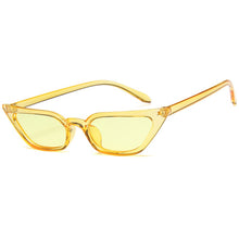 Load image into Gallery viewer, Unique Mini Cat Eye Style Women‘s Sunglasses Rectangle Decoration Sun Glasses Candy Color Internet Celebrity Recommend